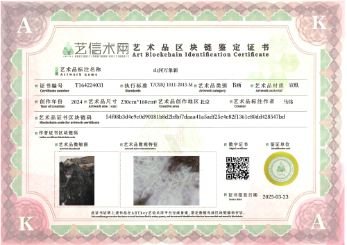 山河万象新-证书