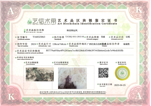 林高纳远风-证书